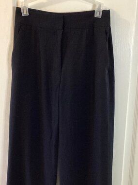 Dynamite Women's Youth Girls Black Wide-Leg Pants Size 6 High Waist